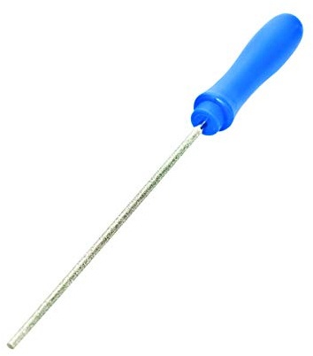 Kaindl Diamant-Rundfeile 4,8 mm | Abnehmbares Feilenheft, Für Sägeketten, Einsatz mit Handgriff, Einsatz mit Akkuschrauber