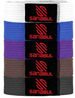 Sanabul BJJ Bälte Vit A3