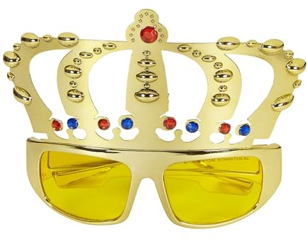 W WIDMANN MILANO Party Fashion Unisex Lunettesunisex Glitter Weihnachtsbaumbrille (1er Pack)