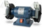 EBERTH Schleifbock Doppelschleifer Doppelschleifmaschine Elektrisch 250W, Grobe A36, Feine A60 Schleifscheibe mit 150mm Durchmesser, 2x Funkenschutz, 2x Werkzeugauflage, Gummifüße, Tischmontage