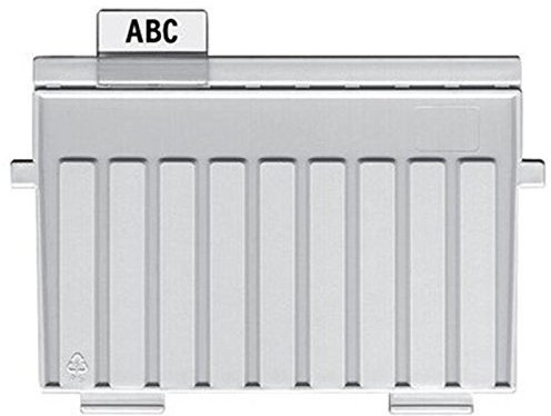 HAN Stützplatte für Karteikasten / Karteitrog DIN A6, hellgrau (5)