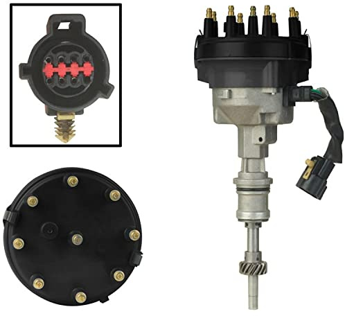 OEG Parts New Distributor Compatible With Ford Mustang & Cougar Thunderbird 5.0 V8 3.2 1994 1995, Replaces F0SE 12127-CA, F0SZ 12127-C, F4ZE 12127-AA, F4ZZ 12127-A