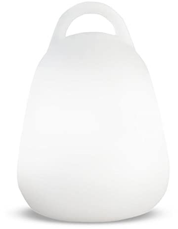 Lumisky Baladeuse sans fil waterproof et flottante LED blanc/multicolore dimmable LIBERTY C25 H24cm avec télécommande et socle à induction