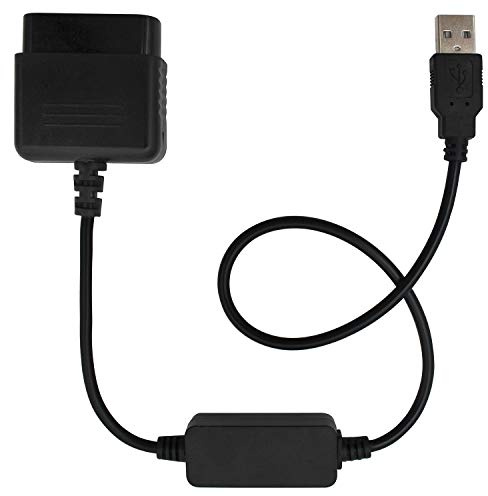 OSTENT USB Converter Cable Adapter for Sony PS2 controller to PS3 Console Game