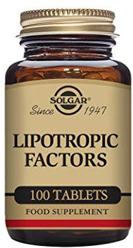 Solgar Lipotropic Factors Tablets - Pack of 100 - Liver Support - Liver Support - Hormone and Nutrient Transportation - Vegan, Gluten Free and Kosher