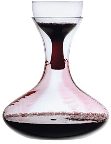 Sommelier, Rotweinkaraffe mit Belüfter