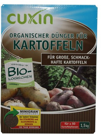 Cuxin organischer Dünger für Kartoffeln, 1,5 kg