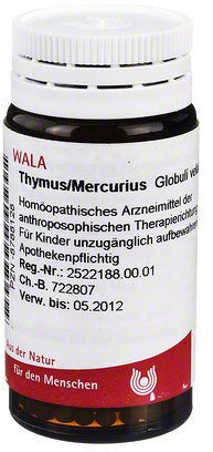 THYMUS/MERCURIUS Globuli 20 g Globuli