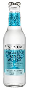 FEVER-TREE | Mediterranean Tonic Water | Mit natürlichen Aromen wie floralen Botanicals | 24 x 200ml