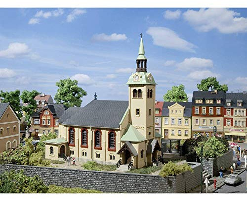 Auhagen 12229 - Kirche Börnichen, Mittel, bunt