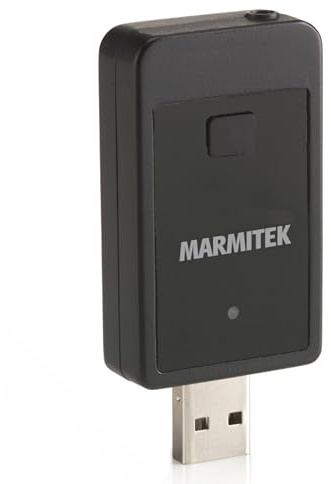 Bluetooth Transmitter TV Marmitek BoomBoom 50 - Bluetooth Sender for Headphones - USB Powered Plug and Play - 3.5 mm Audio Transmitter for Wireless TV Sound