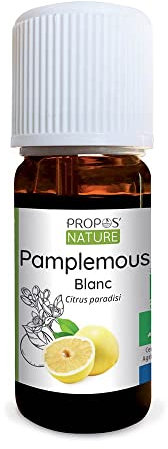 Huile essentielle de Pamplemousse blanc Bio - Citrus paradisi peel oil - 100% pure et naturelle -10ml - PROPOS'NATURE
