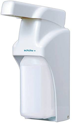 Schülke Desinfektionsmittelspender SM2 450-1000 ml | weiß | mit einstellbaren Dosierhub |Gehäuse aus Kunststoff