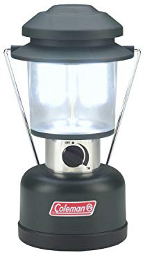Coleman 390 Lumens Twin LED Lantern, Water-Resistant Lantern with Customizable Brightness, Lifetime LEDs Never Need Replacing