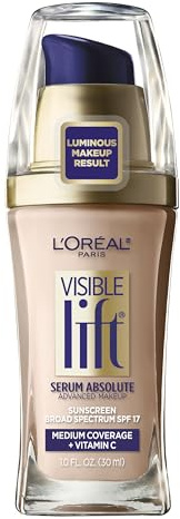 L'Oreal Paris Visible Lift Serum Absolute Advanced Age-Reversing Makeup, Classic Ivory, 1.0 Ounces by L'Oreal Paris