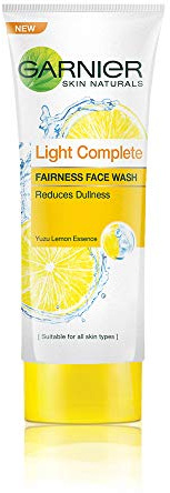Garnier Skin Naturals Light Fairness Face Wash - Pure Lemon Essence - 50ml