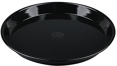 Dr. Oetker Tradition Kuchen-/Pizzablech Emaille – Premium Backblech 30 x 30 x 3 cm, Hitzebeständig, Langlebig & Vielseitig – Oberer Durchmesser 30 cm