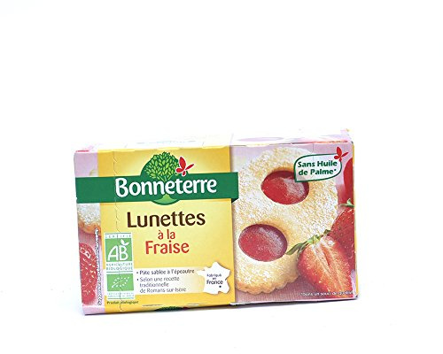 Bonneterre - gateaux lunettes à La fraise 200G