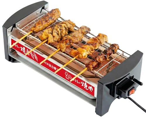 Yatai Yokotyo Myt-800 29873 Electric 3way Plate Yakitori & Takoyaki & BBQ By Kakuse