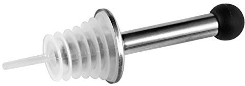 Fackelmann Tapones con vertedor y cierre de silicona 10x3cm. 2 ud-s.