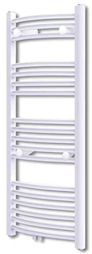 vidaXL Radiatore Medio e Laterale Montaggio a Parete Stufa Riscaldamento Centrale Termosifone Scaldasalviette in Acciaio 600x1160 mm