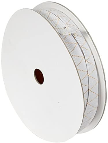 Prym 911425 Standard-Elastic, 12 mm, 25 m, weiß, Polyester