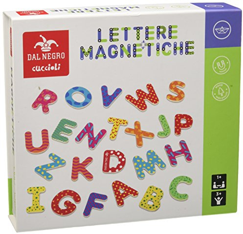 Dal Negro 53827 Magnetische Buchstaben, Mehrfarbig, 822064