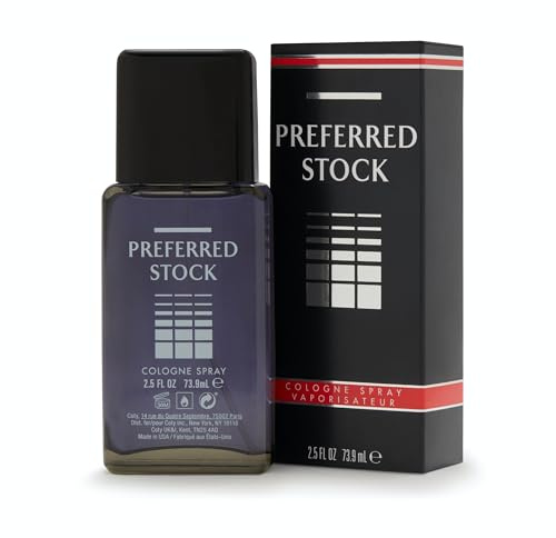 Stetson Preferred Stock - Cologne Spray for Men - Leathery, Woody, and Casual Aroma with Fragrance Notes of Cypress, Balsam Fir, and Sandalwood - 2.5 Fl Oz