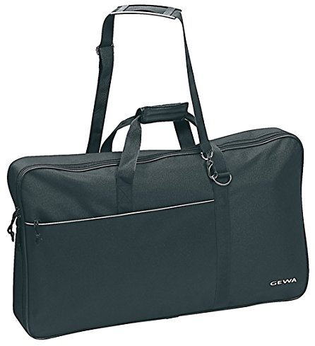 Notenpulttasche schwarz mit Tragriemen für Orchesterpult 69x40x12 cm