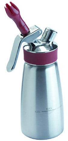 Siphon professionnel GOURMET WHIP. Adapté pour le service en salle. C 25 cl.