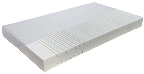 FMP Matratzenmanufaktur orthopädische 7 Zonen Kaltschaummatratze RG 50 Sensitive-Pure Medipurbezug Härte: H3 (ab 85kg) Gr. 80x200 cm