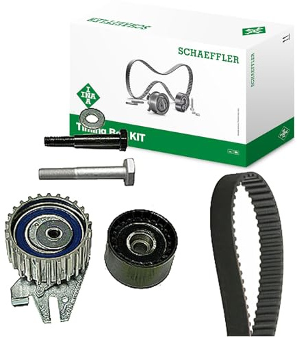 INA Kit cinghia di distribuzione 530 0622 10 30mm Compatibilità con ALFA ROMEO 147 937, FIAT PUNTO 188 BRAVO II 198 Doblo Station Wagon 119, 223 Doblo Cargo 223 | Compatibile con: ALFA ROMEO 145, 146, 147, 156, 156 Sportwagon, FIAT BRAVA, BRAVO I, BRAVO II, DOBLO Großraumlimousine