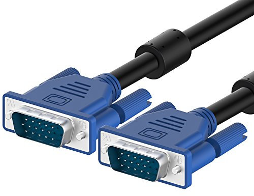 Rankie VGA-auf-VGA-Kabel, 1,8 m, kompatible mit Monitor