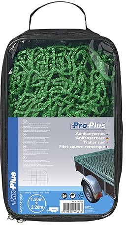 ProPlus Anhängernetz - 1,5 x 2,2 m - UV-stabilisiert – Maschenweite 45 x 45 mm