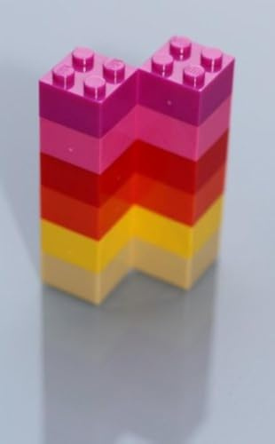 Magnet-Bausteine für Pinnwand, Whiteboard, Magnetwand oder Magnetboard/Lern-Magnete, bunt in Farbe Girls, 12 Stück