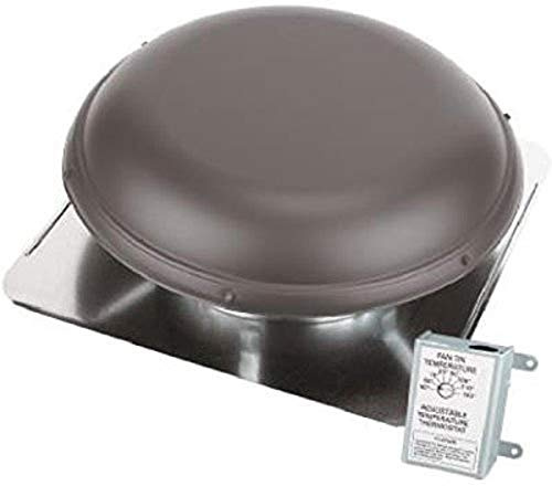 AIR Vent 53827 Roof Mounted Power Attic Ventilator, Brown