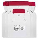 Japanspachtel aus Edelstahl - 4-teiliges Set - Breiten: 50, 80, 100 und 120mm