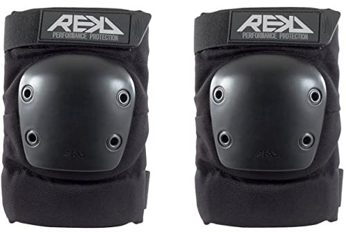 REKD Ramp Elbow Pads Ellbogenschutz schwarz schwarz, Large