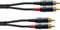 CORDIAL Cable audio doble Rca 1,5 m Cable AUDIO Essentials RCA