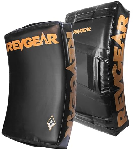 Revgear Kick Pad Shield, Body Shield for Martial Arts, Muay Thai, MMA, Karate, Kickboxing, Blocking, Kickguard, Self-Defense - Multi-Discipline Use