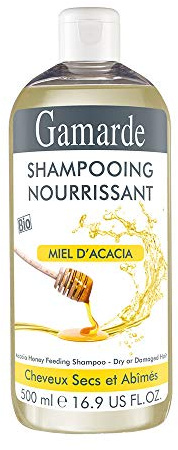 Gamarde Pflegendes Shampoo für trockenes Haar, Akazienhonig, 500 ml