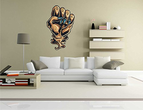 INDIGOS Wandtattoo, Vinyl, Bunt, 58cmx93cm