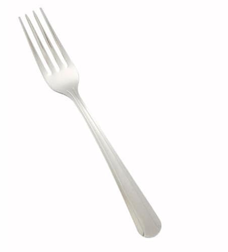 Winco 12-Piece Dominion Dinner Fork Set, 18-0 Stainless Steel