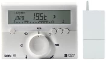 Delta Dore Programmateur Deltia 8.31 pour radiateur électrique - Programmation chauffage jusqu'à 3 zones - 6050412