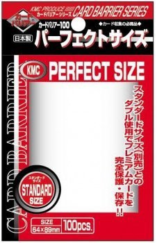 KMC Sammelkartenhüllen in perfekter Größe, Deckschutz, Standardgröße 64 x 89 mm – 10 Sets, 10 Packungen/insgesamt 1000 Blatt – Japan-Import – hergestellt in Japan