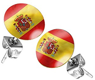 Taffstyle Fanartikel Ohrringe für Fußball WM & EM