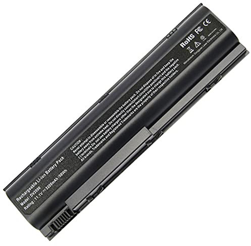AC Doctor INC 5200mAh Laptop Battery 367759-001 HSTNN-IB09 PF723A PM579A for HP Pavilion DV1000 DV1200 DV1400 DV4000 DV5000 ZE2000 Series 6 Cell New