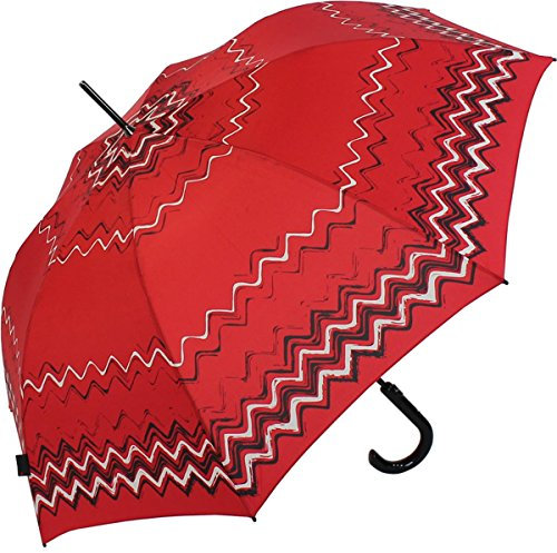 Knirps Damen Stockschirm T.703 Automatik - groß und stabil - floripa red