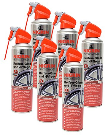 NIGRIN 6X 73896 Performance Reifen-Glanz und -Pflege 500 ml