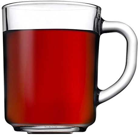 2er Teeglas mit henkel Tee